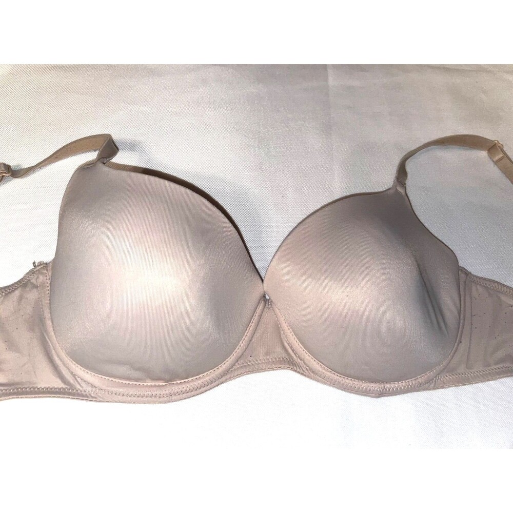 Victoria Secret PINK 34C bra Very sexy Smooth nude Wear everywhere Tshirt womens